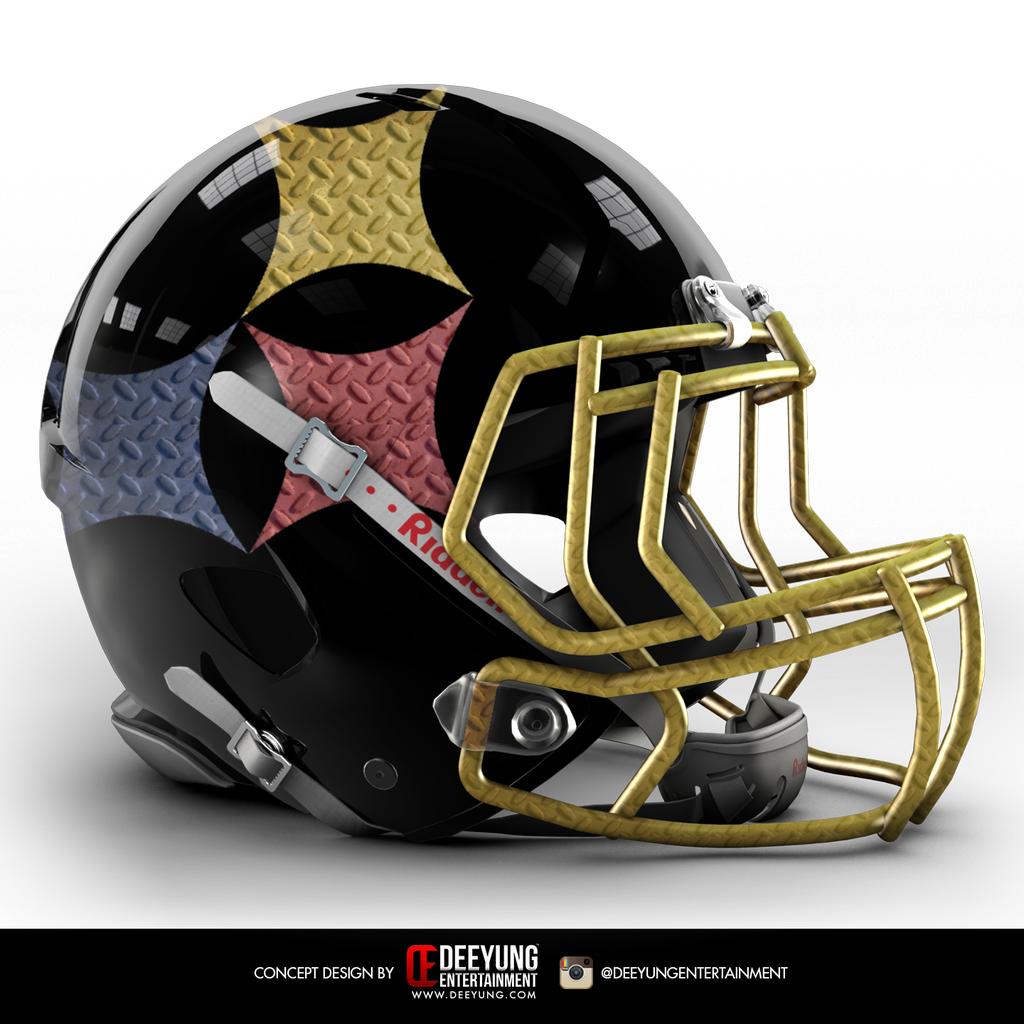 Total Pro Sports Design Company Recreates NFL Helmets For All 32 Teams