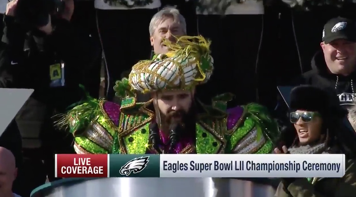 Jason Kelces Nsfw Super Bowl Parade Speech Is A Must See Video Total Pro Sports 2609