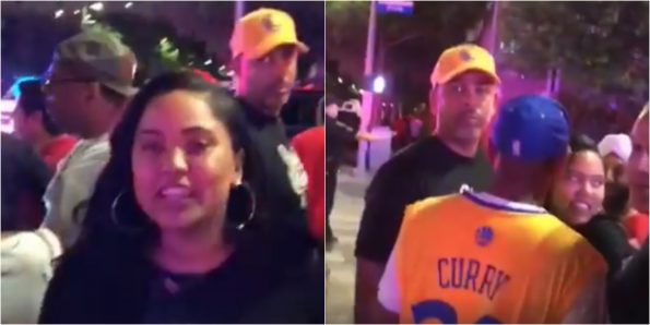 Ayesha Curry says heckling Rockets fan 'bumped' her in 'pregnant belly'