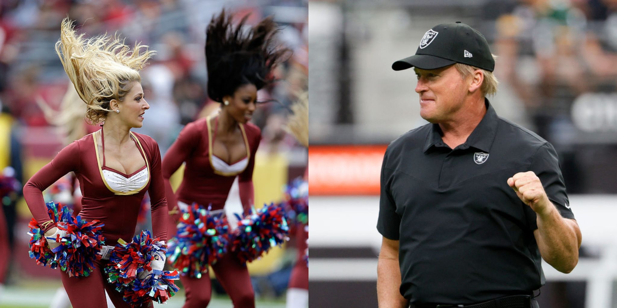 WFT Cheerleaders Furious Over Topless Photo Leak In Jon Gruden Scandal