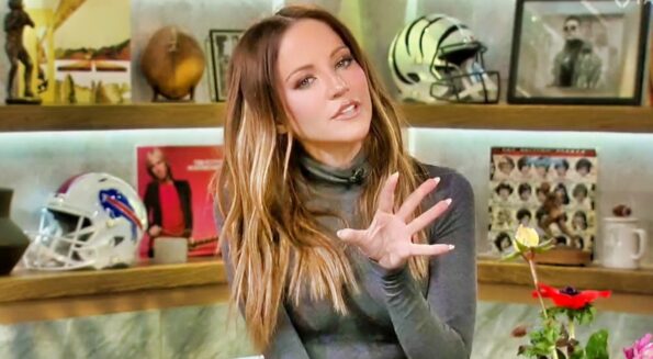 NFL Host Kay Adams Is Crushing On Sam Howell Again