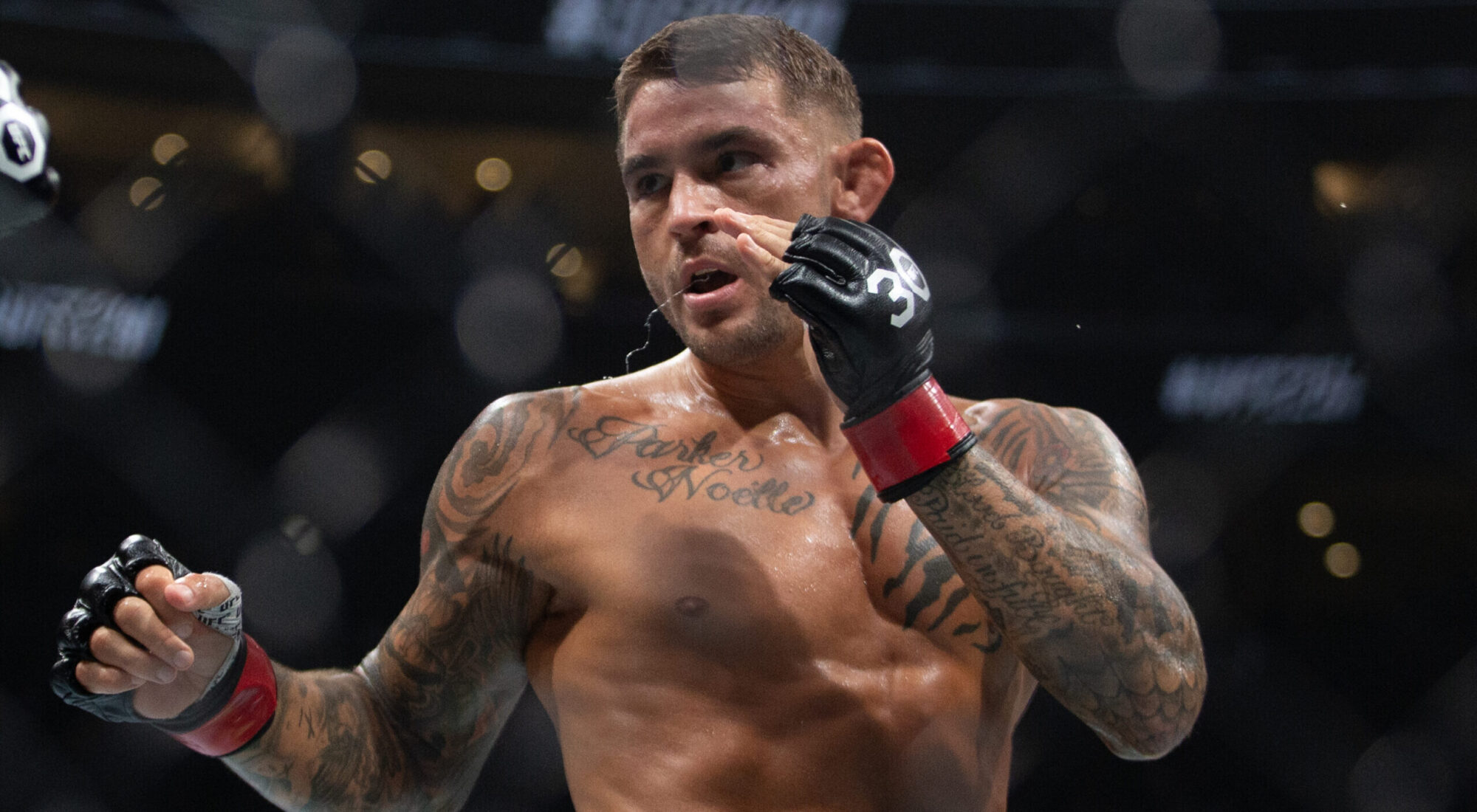 Watch Dustin Poirier Knocks Out Benoit Saint Denis At Ufc