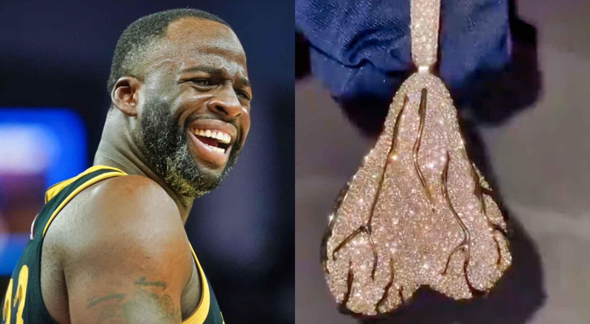 NBA Rumours Did Draymond Green Buy 80k Diamond Test Les Chain