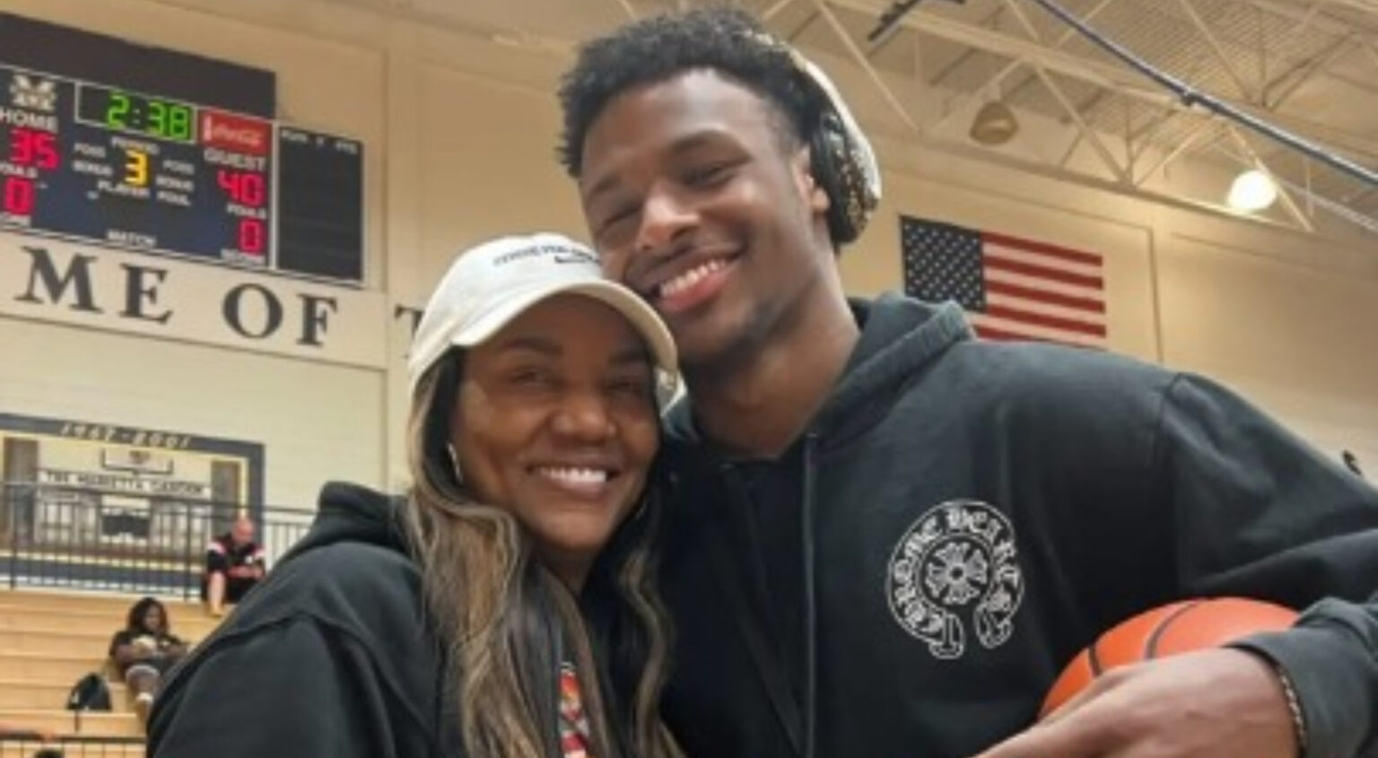 Lebron James Mother Shares Heartwarming Message For Grandson Bronny