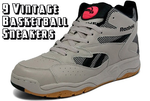 retro basketball sneakers