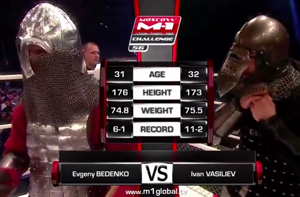 Russian Mma Fight Has Medieval Knights Squaring Off Total Pro Sports