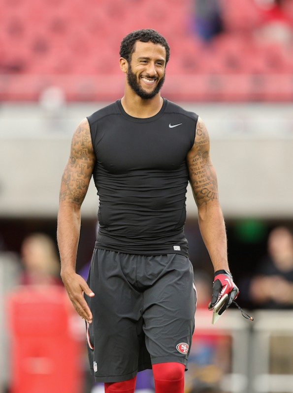 colin kaepernick no shirt