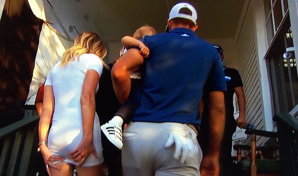 Dustin Johnson Wins U S Open Internet Reacts To Paulina Gretzky Tweets Videos Total Pro Sports