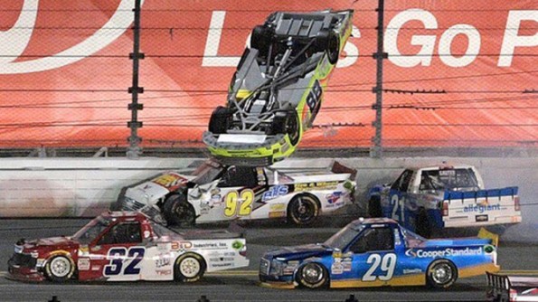 This is Not The Ideal Way To Drive a NASCAR Truck (Video ...