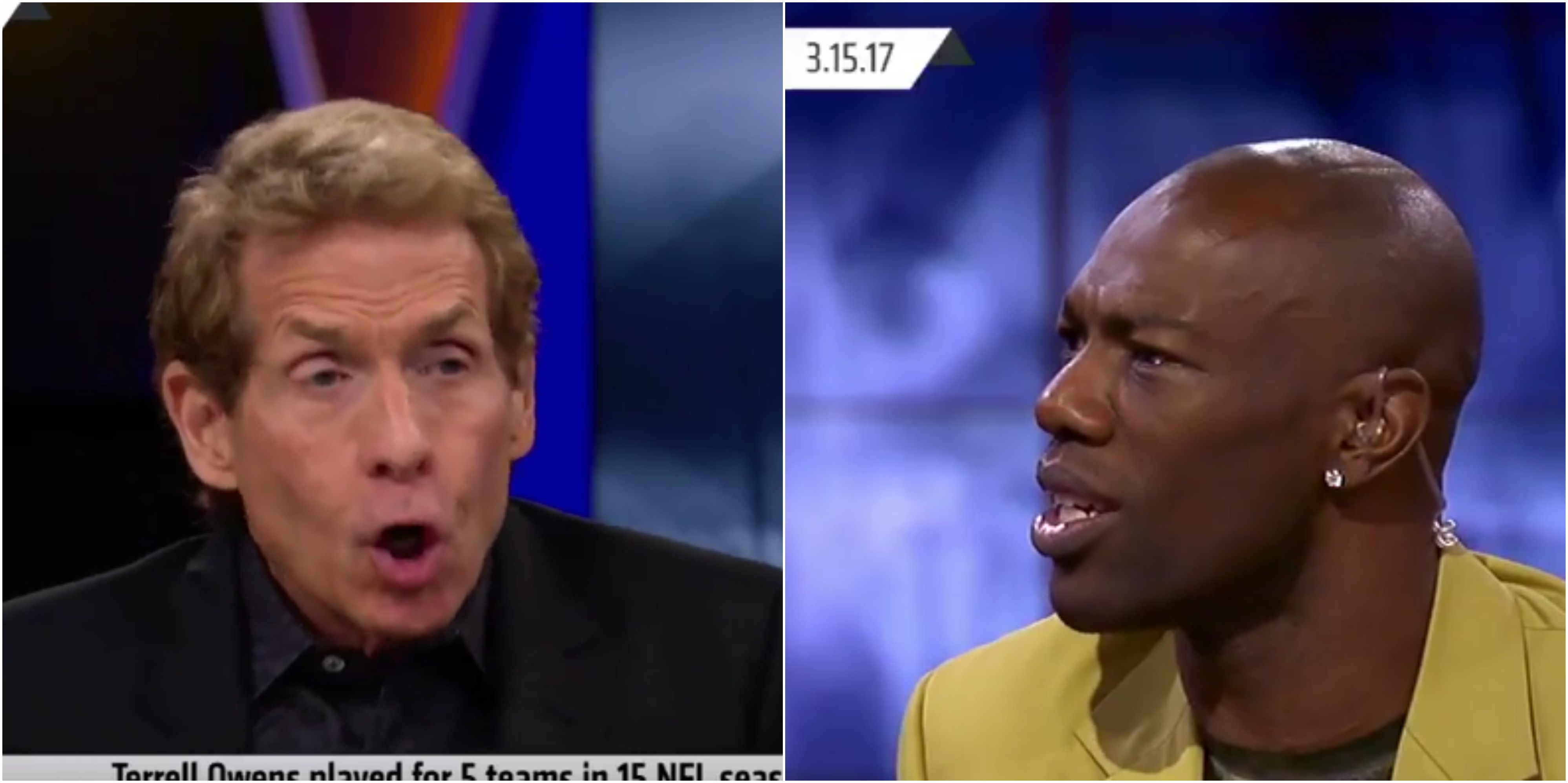 Total Pro Sports Skip Bayless Tells T.O. To His Face How Divisive ...