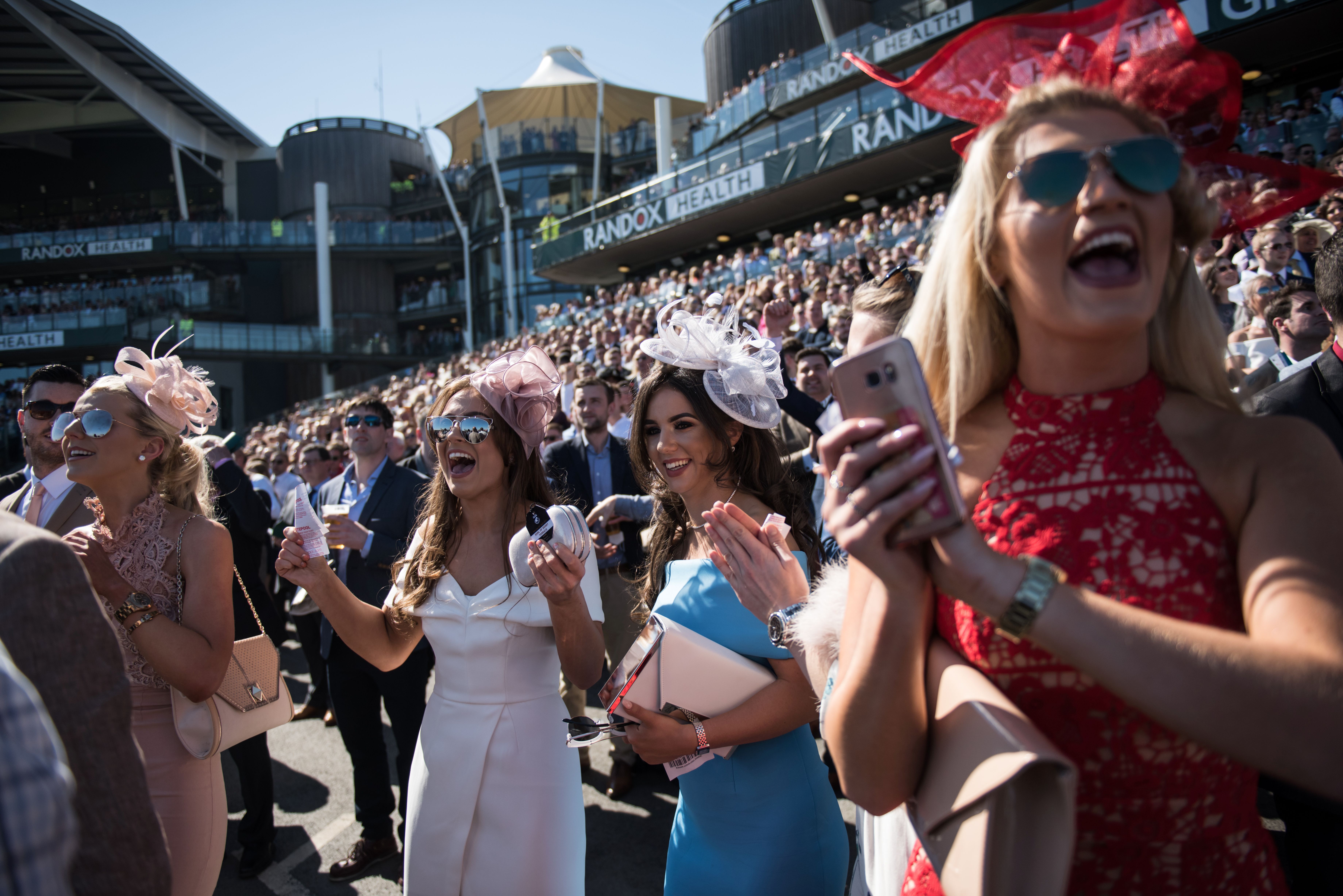 Check Out The HOT, DRUNK and CRAZY Women From the 2017 Grand National (PICS)  Total Pro Sports