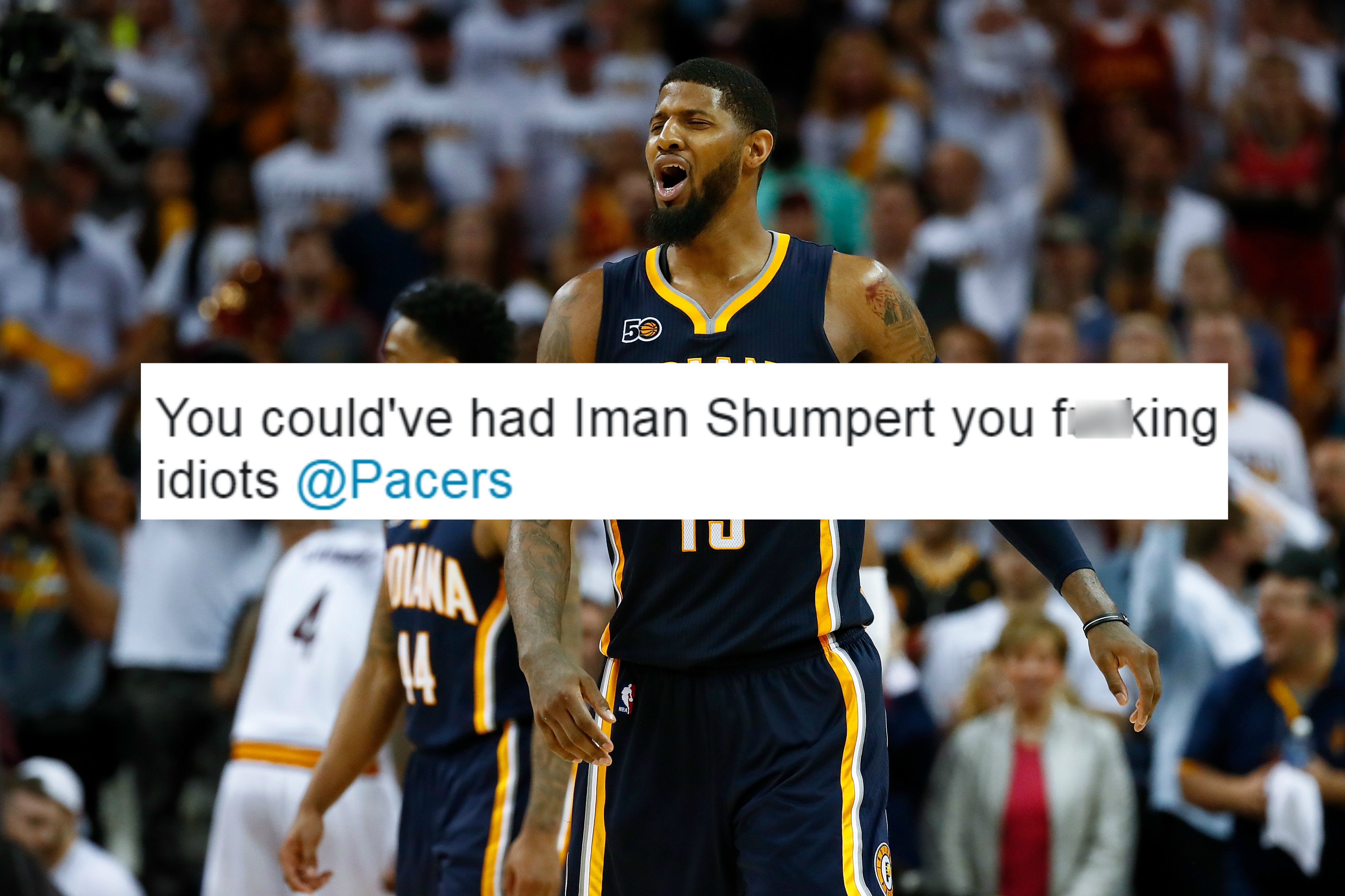 Indiana Pacers Fans Go OFF On The Team For Trading Paul ...