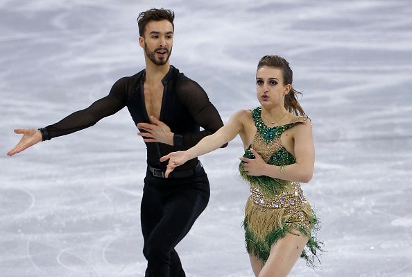 French Skater Gabriella Papadakis Chest Exposed After Wardrobe