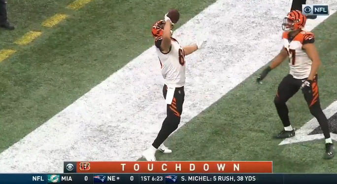 Bengals TE Tyler Eifert Shattered His Ankle vs Falcons ... - 684 x 373 png 456kB