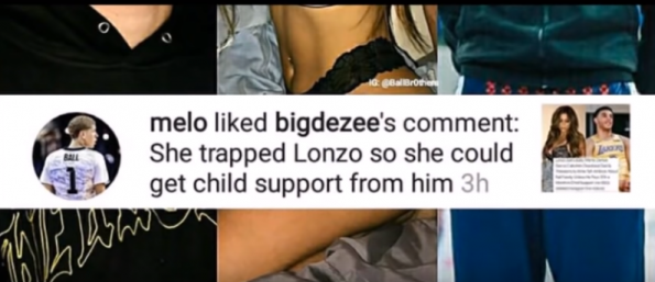 LaMelo Ball Says Denise Garcia Trapped Lonzo For Child ... - 595 x 257 png 216kB