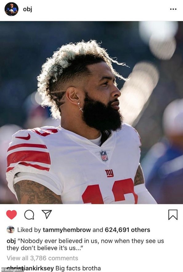 Odell Beckham Jr Being Linked To Smoking Hot Australian Fitness Model Pics Total Pro Sports