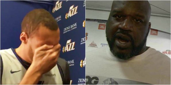 Shaq Tells Rudy Gobert To Put "Icy Hot" On His Face & Stop Crying Over