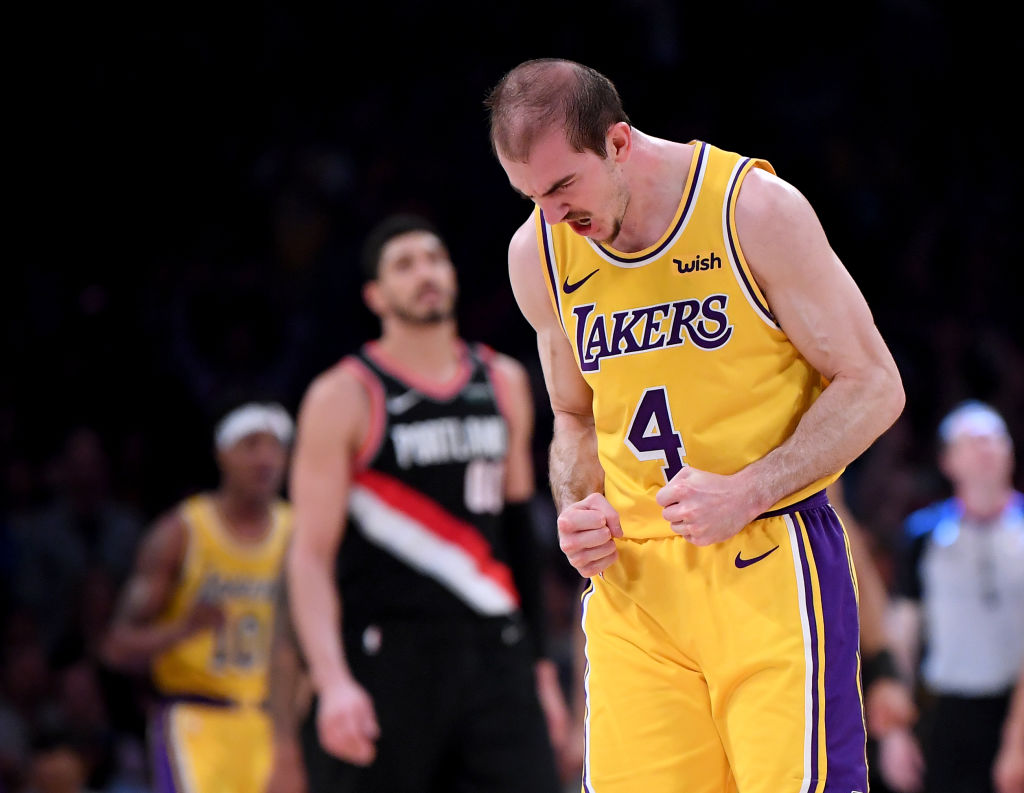 Lakers' Alex Caruso Has An Absolute Stunner of A ...