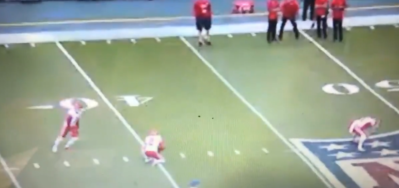 Chiefs Kicker Harrison Butker Nails 71-Yard Field Goal During Warmups Before MNF (VIDEO)