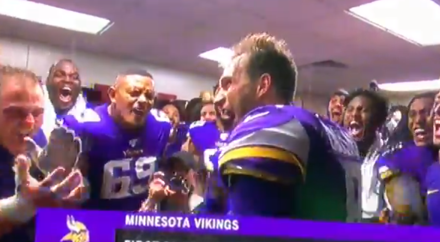 Video: Kirk Cousins drops an epic 'you like that?' in postgame locker room  speech