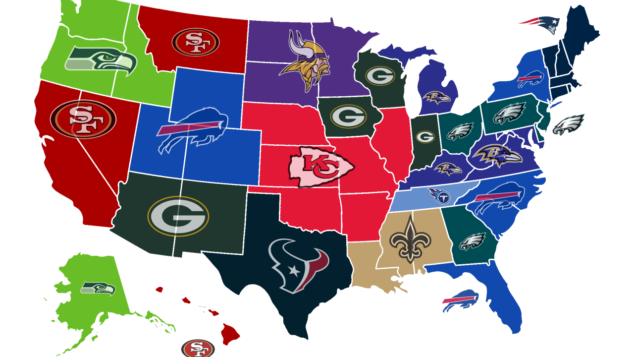 Buffalo Bills Are 'America's Team,' According To Twitter Study & Map (PIC)