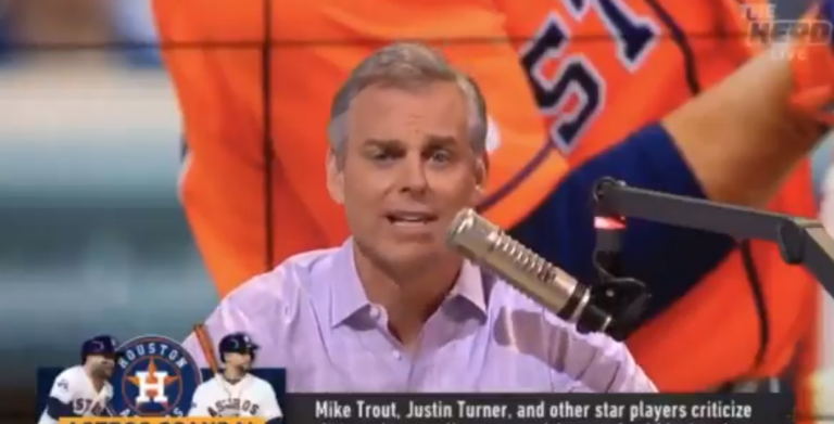 Colin Cowherd Makes Bizarre Pornhub Analogy While Discussing Astros