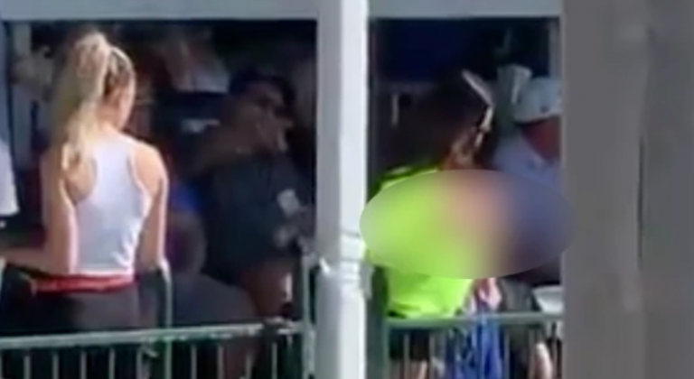 Woman Flashes Golfers Multiple Times During Waste Management Phoenix Open Video