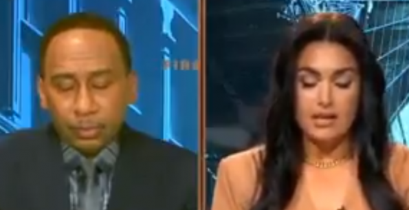 Stephen A. Smith Appeared To Get Very Aggravated When Molly Qerim Cut ...