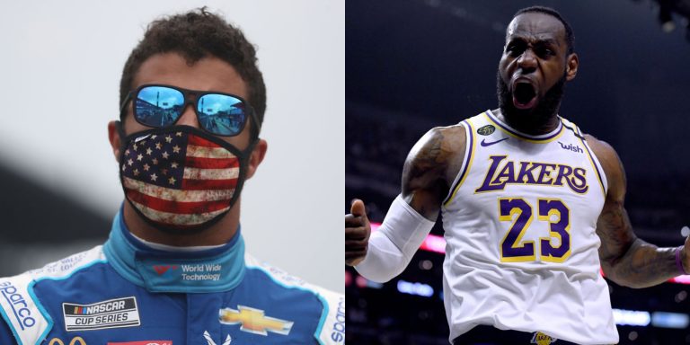 Bubba Wallace Lebron Respond To Donald Trump Claiming Noose Incident Was A Hoax Tweets 