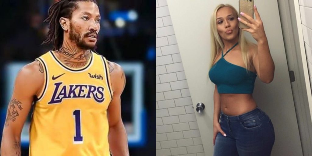 Derrick Rose s Wife Reacts To Lakers Possibly Trading For 