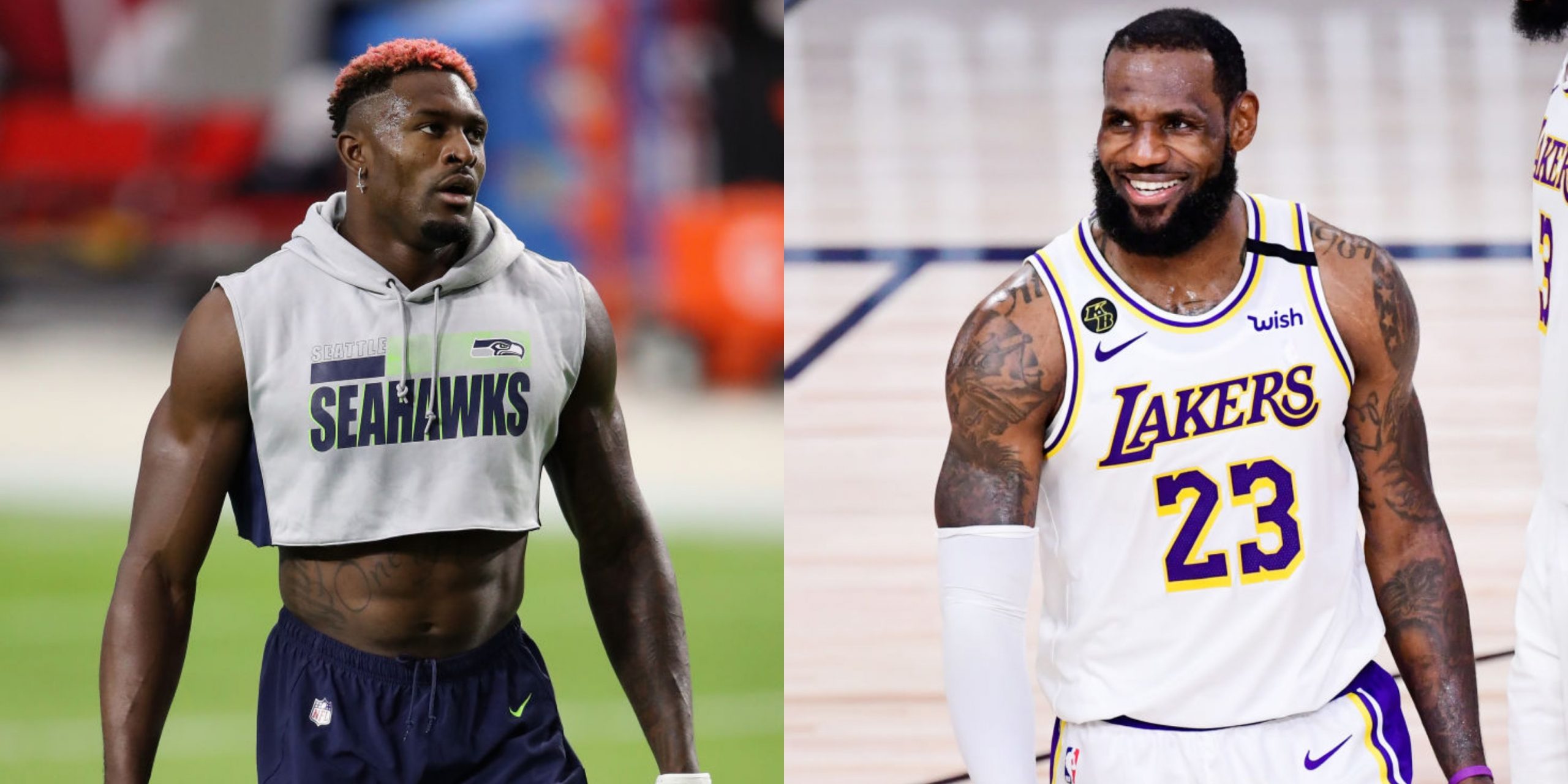 LeBron James calls DK Metcalf 'Baby Bron' on Instagram amidst