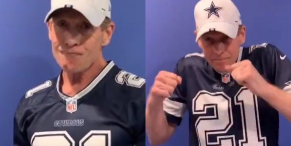 Skip Bayless Dances Horribly After Cowboys Defeated The Vikings (VIDEO)