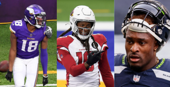 DeAndre Hopkins Scoffs At DK Metcalf & Justin Jefferson’s Top 5 WRs ...