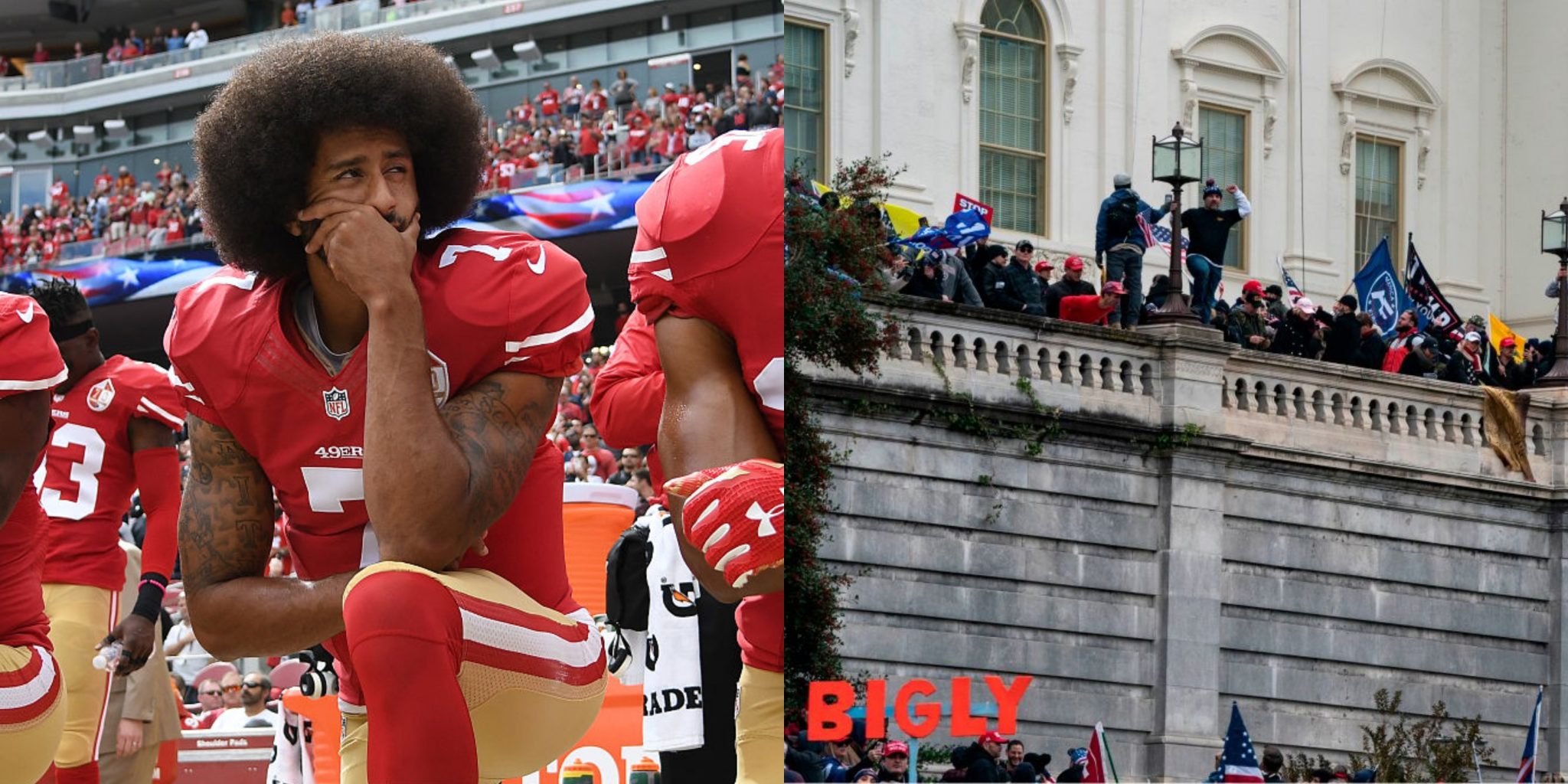 After Capitol Rioting, Colin Kaepernick Supporters Bring Up His ...