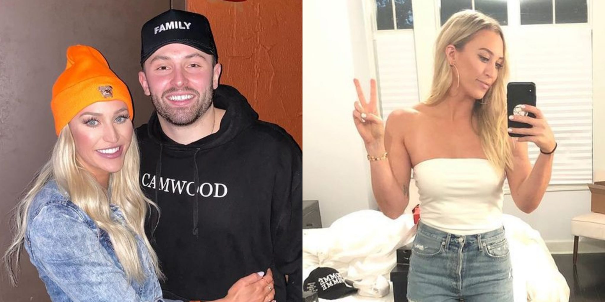 Baker Mayfield’s Wife, Emily, Shows Off Her Fit Body While Putting In ...