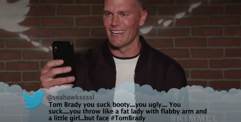 Tom Brady Hilarious Reads Mean Tweets On ‘jimmy Kimmel Live Just Days Before Super Bowl Video 4390