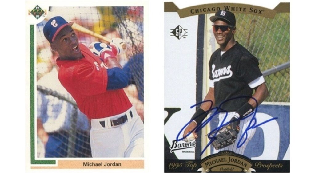 Michael Jordan Rookie Baseball Cards