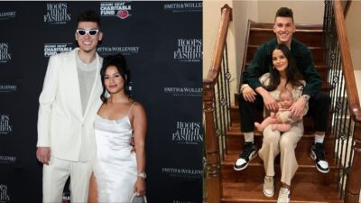 Tyler Herro and Katya Elise Henry