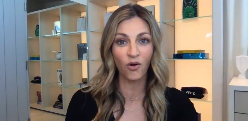 Erin Andrews on Watching Tom Brady During Super Bowl Boat Parade