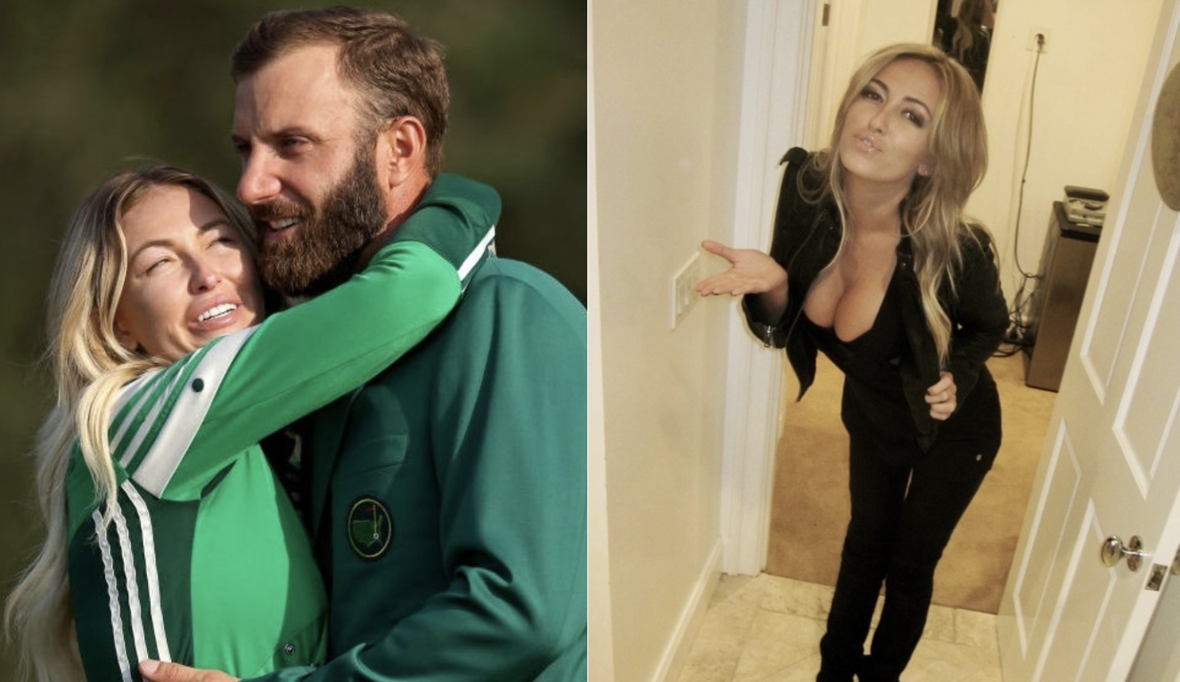 Who is Dustin Johnson's wife?