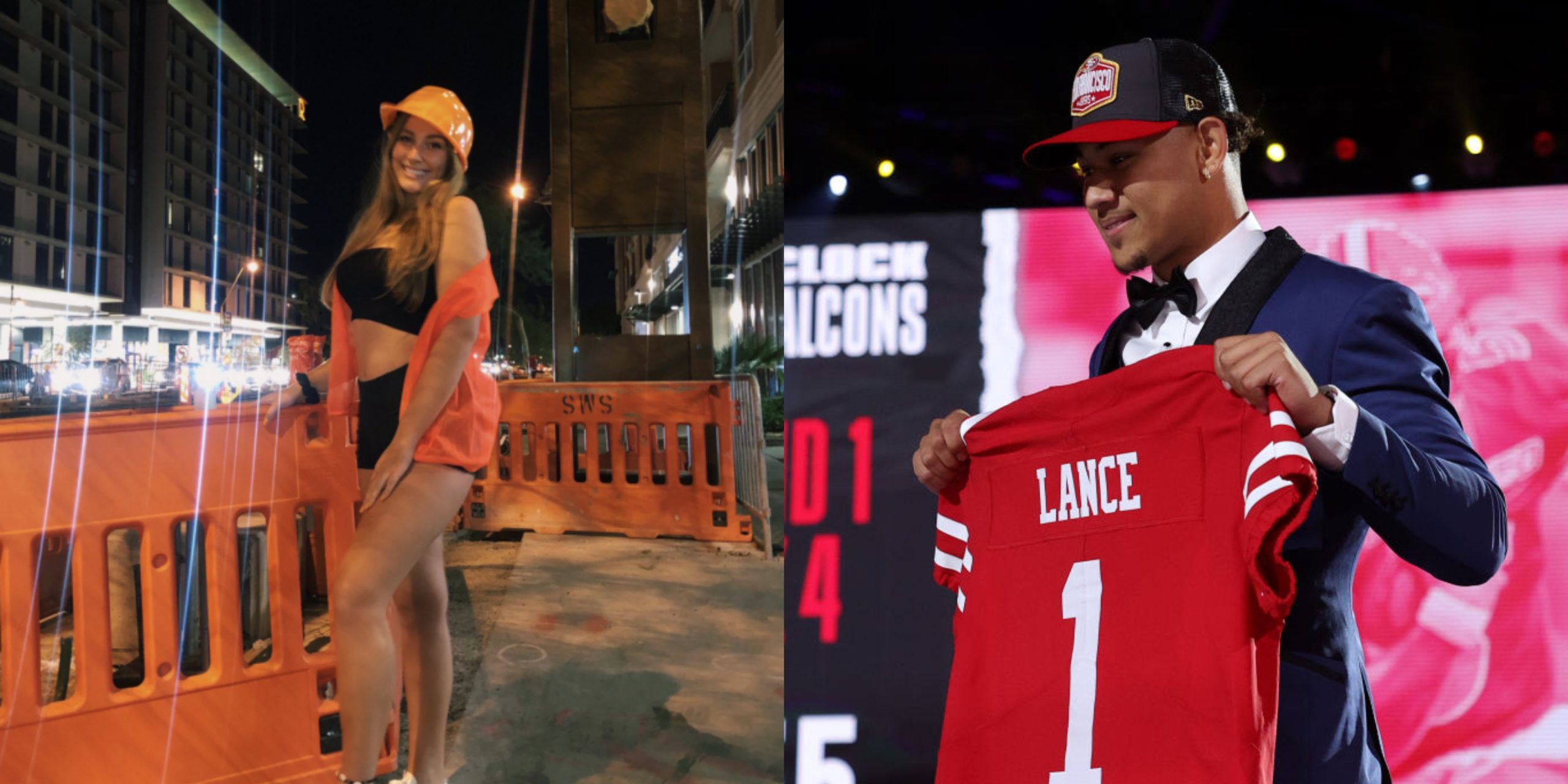 Trey Lance Continues to Fuel Rumors He's Dating Colin Cowherd's Daughter  Liv - Side Action