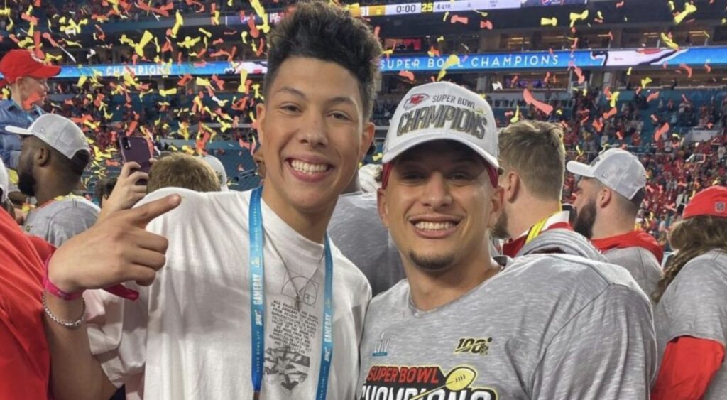 patrick mahomes brother jackson super bowl