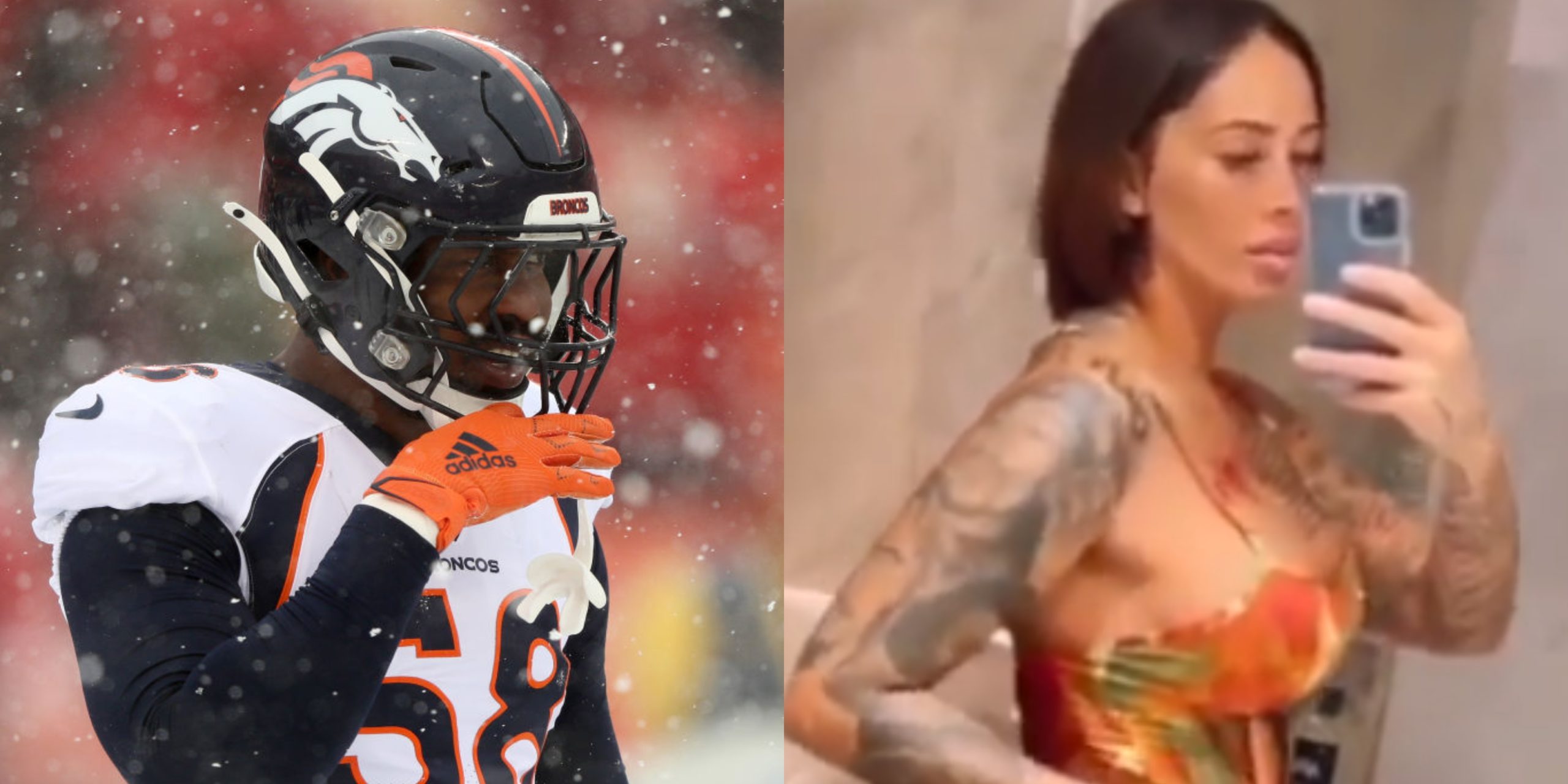 Von Miller's girlfriend, an Instagram model, is pregnant with his second  child