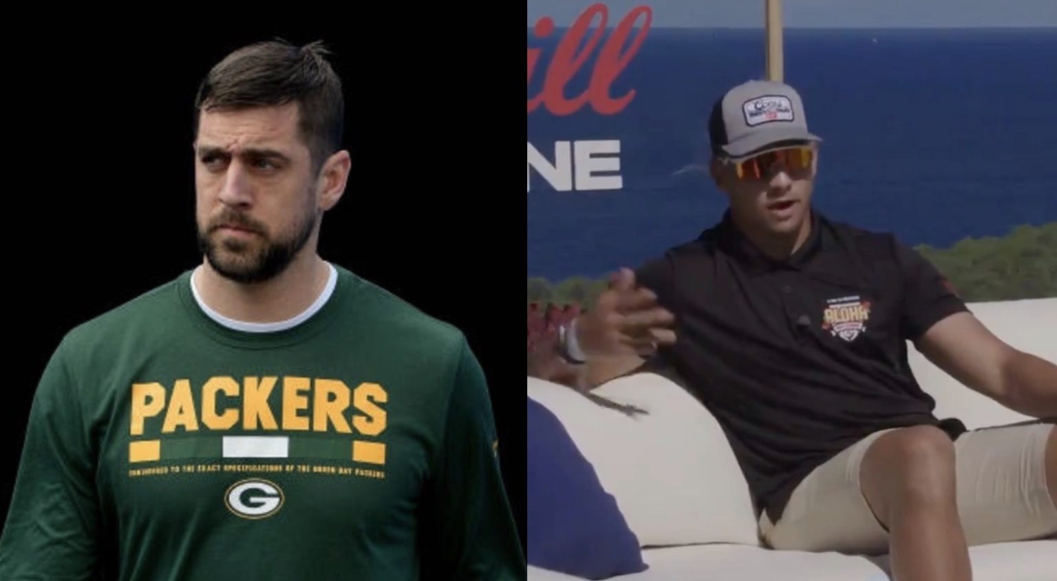 aaron rodgers stats compared to patrick mahomes