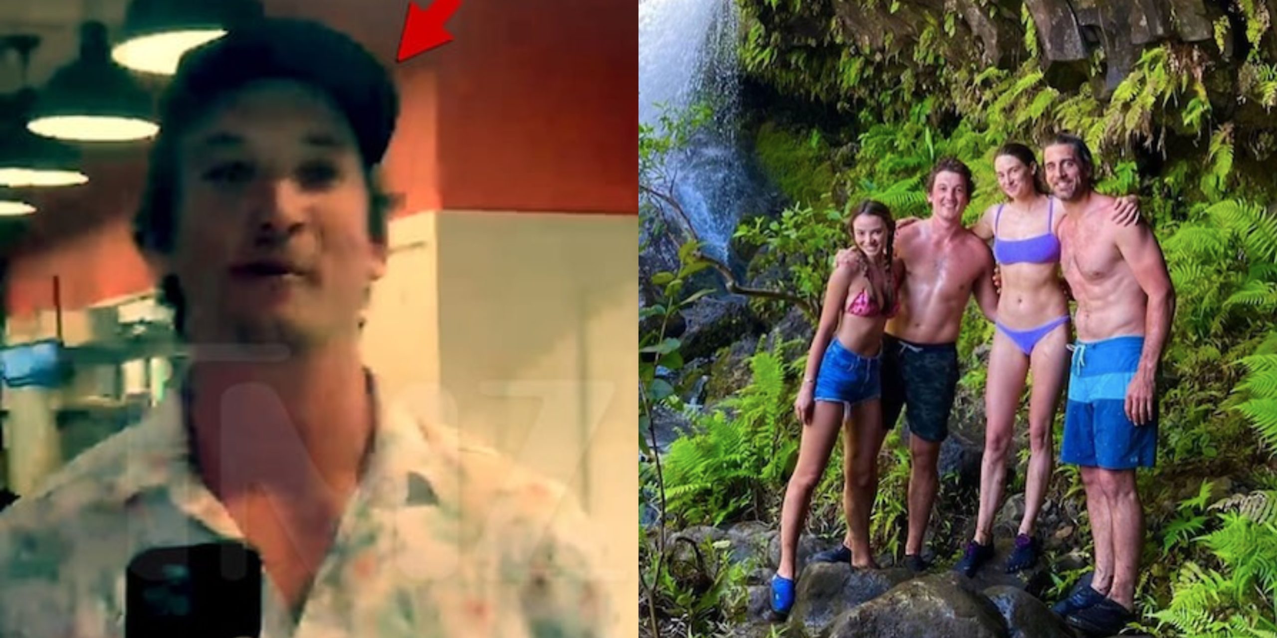 Footage Surfaces Showing Aftermath Of Miles Teller Being Punched In The Face While On Vacation With Aaron Rodgers Shailene Woodley Video Total Pro Sports