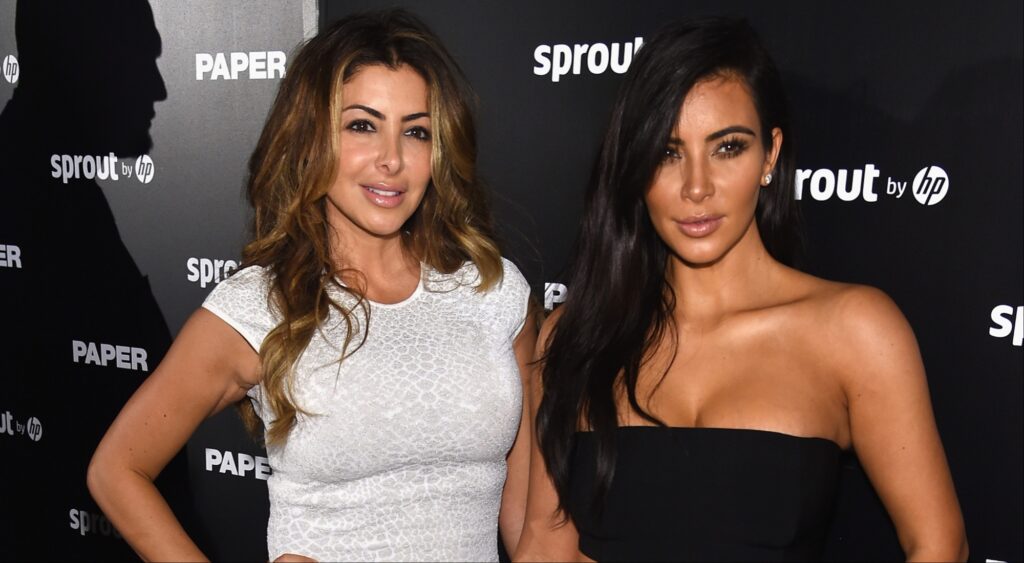 Larsa Pippen and Kim Kardashian 