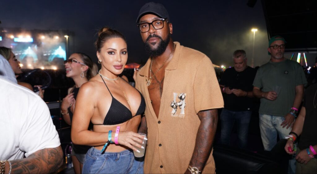 Larsa Pippen and Marcus Jordan