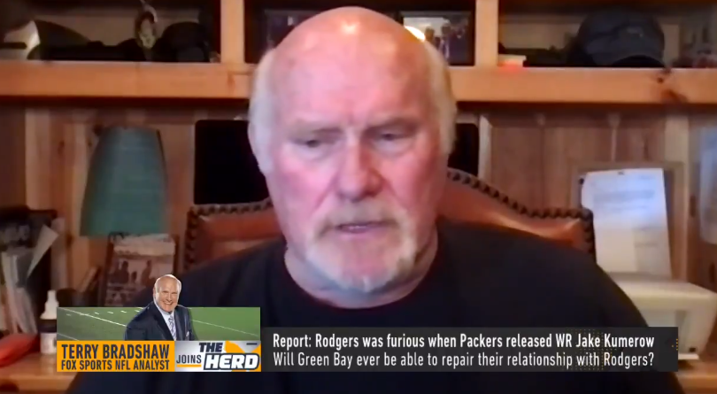 Terry Bradshaw trashes 'weak' Aaron Rodgers: 'Let him cry, retire'