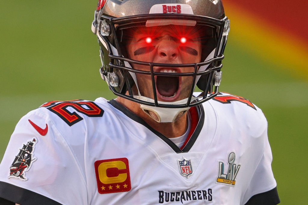 Tom Brady changes profile photo to Bitcoin laser eyes