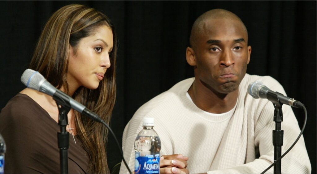 Kobe Bryant and Vanessa Bryant